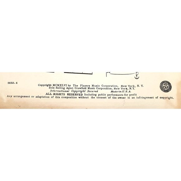 Finian's Rainbow How Are Things In Glocca Morra 1946 Vintage Sheet Music - Picture 3 of 4